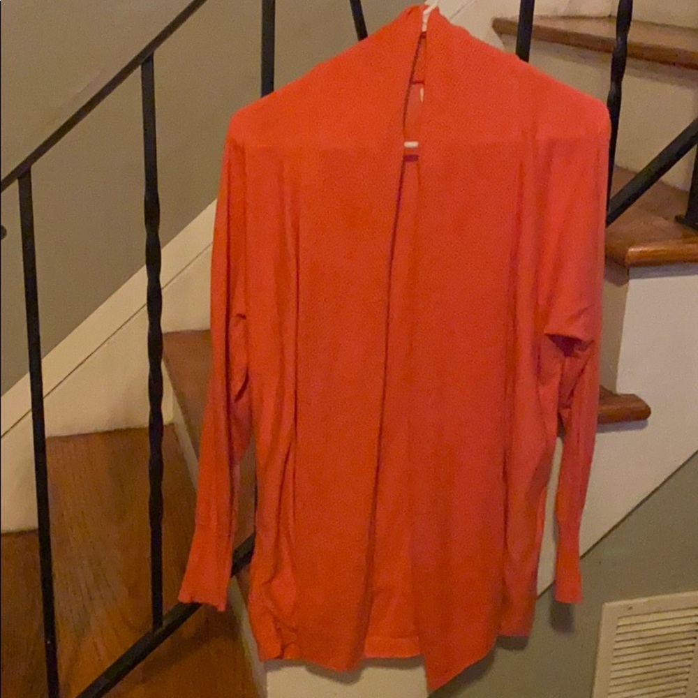 Old navy coral cardigan